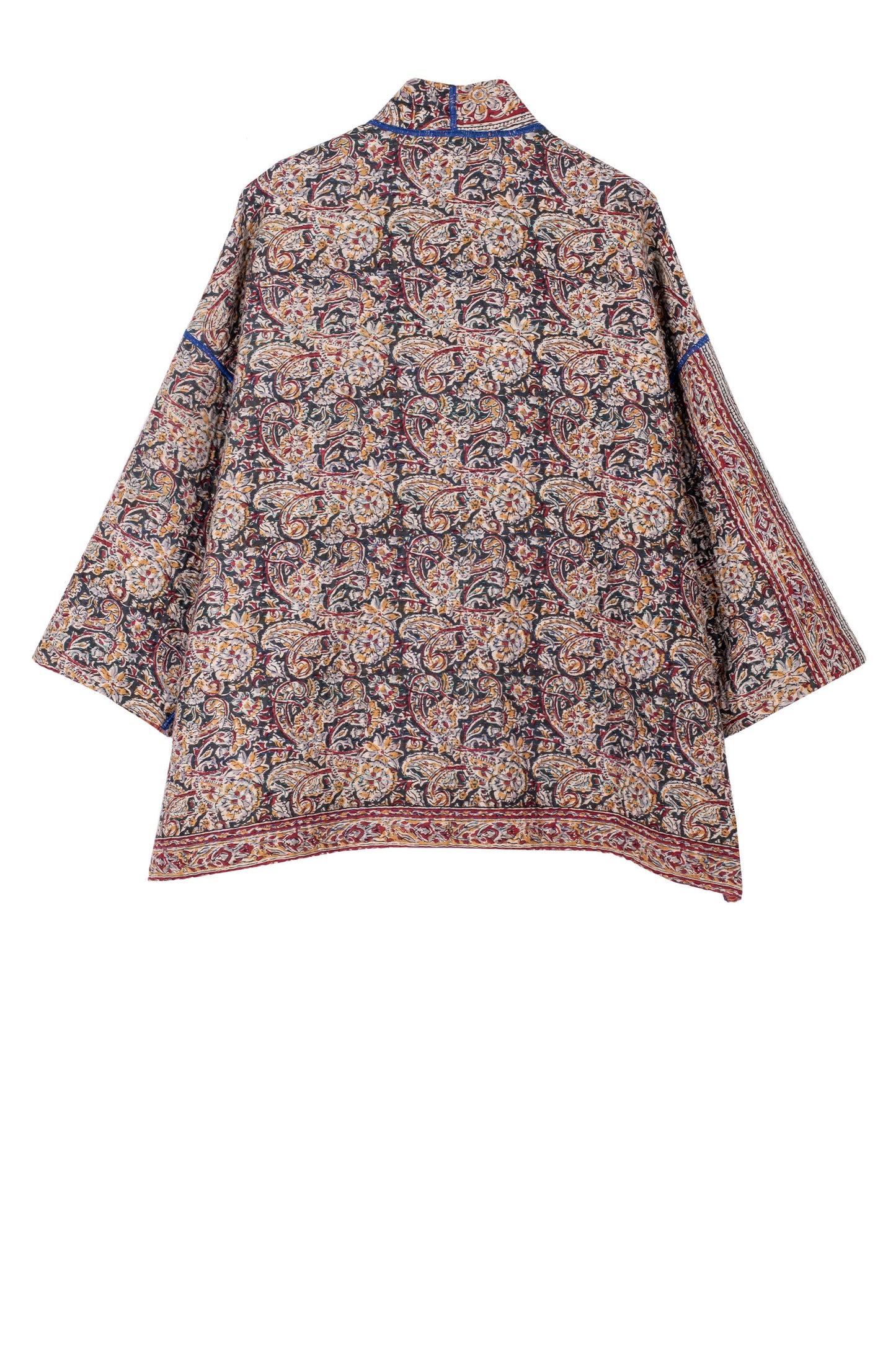 VINTAGE COTTON KANTHA MINI KIMONO JACKET