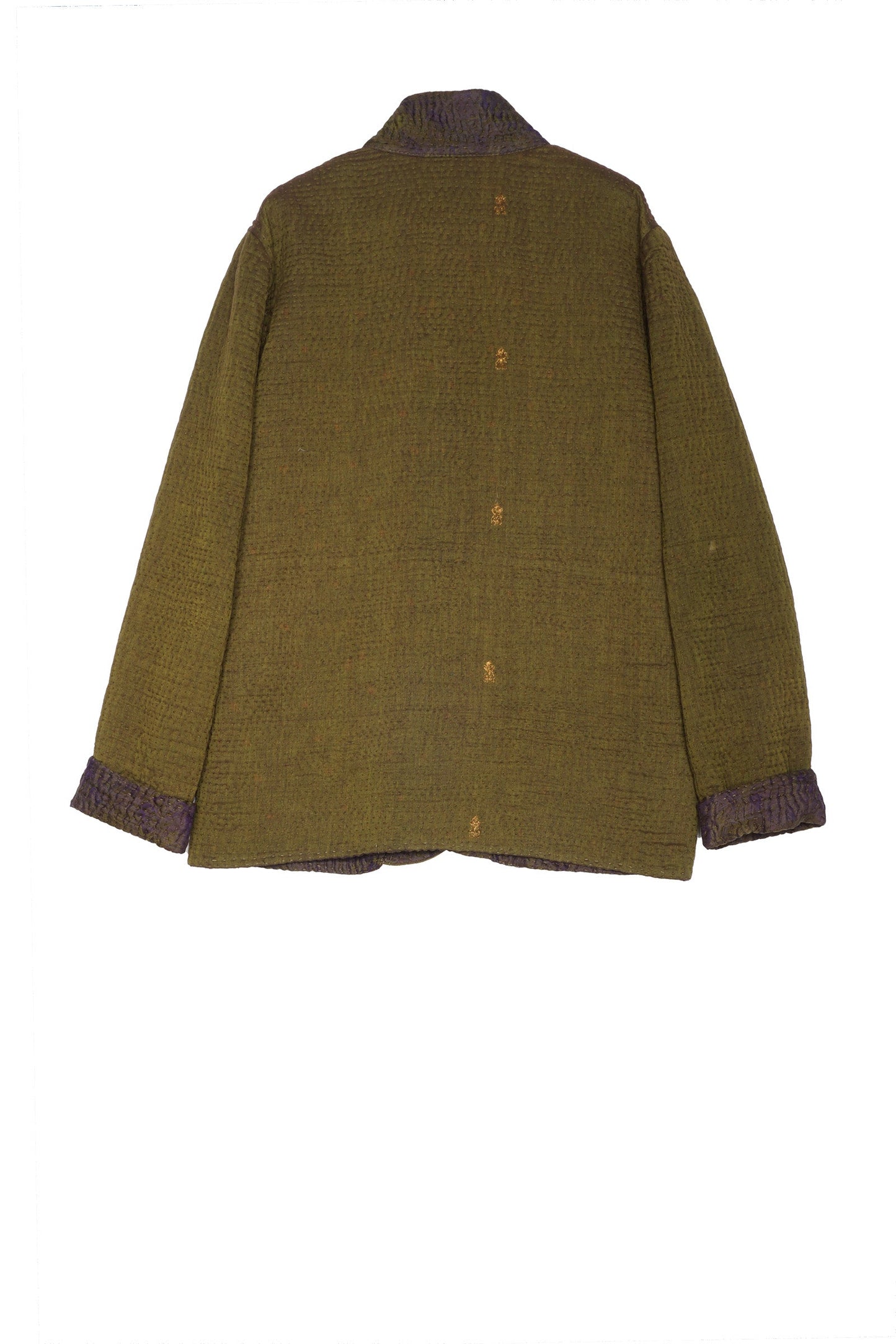 QUILTED VINTAGE COTTON WITH FLANNEL SIMPLE MEN'S JACKET