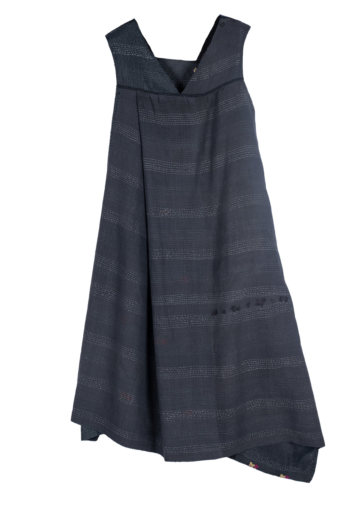 JAIPUR PATCH KANTHA JUMPER DRESS