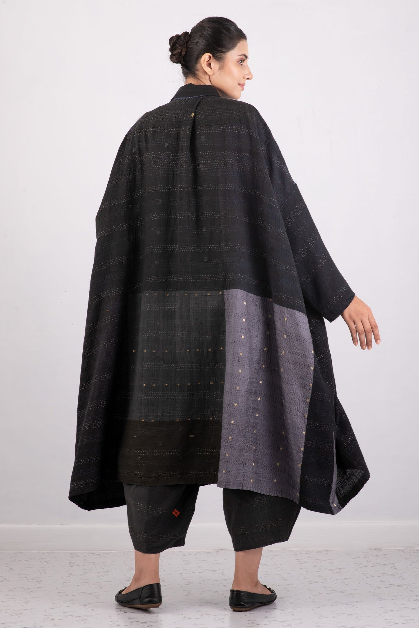JAIPUR PATCH KANTHA OVERSIZE DRESS