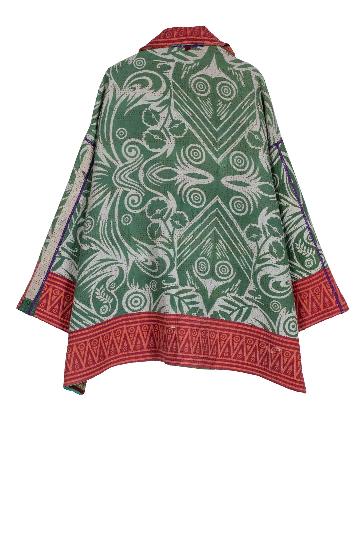 VINTAGE COTTON KANTHA PANEL JACKET