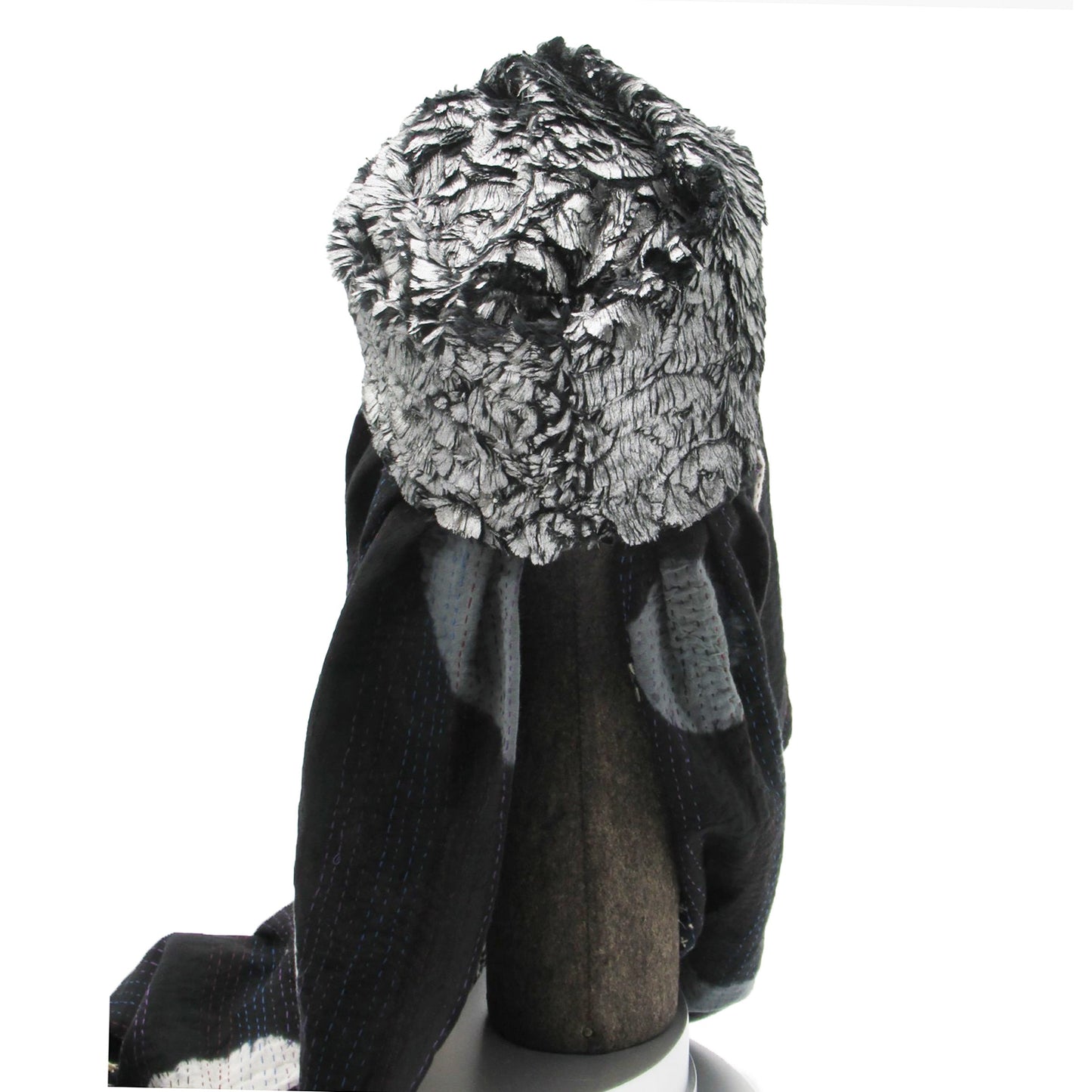 KANTHA CASK STOLE HAT BY KYOKO MURAYAMA