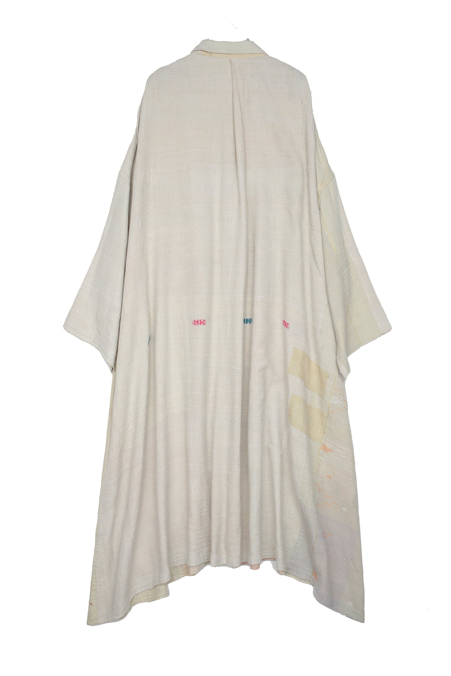 SOUTH WOVEN PATCH KANTHA OVERSIZE DRESS