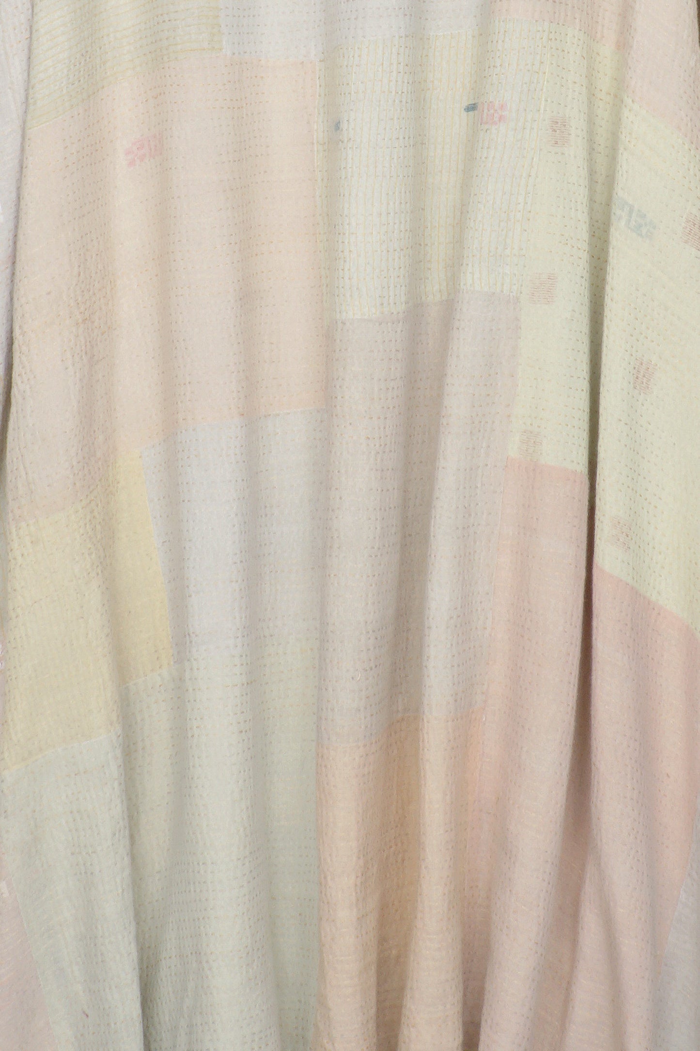 SOUTH WOVEN PATCH KANTHA OVERSIZE DRESS