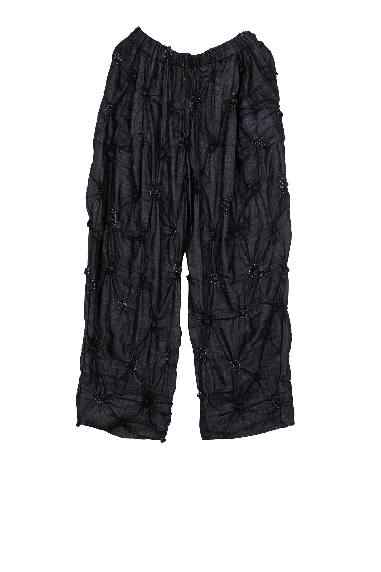 SPIRAL KANTHA BAGGY PANTS