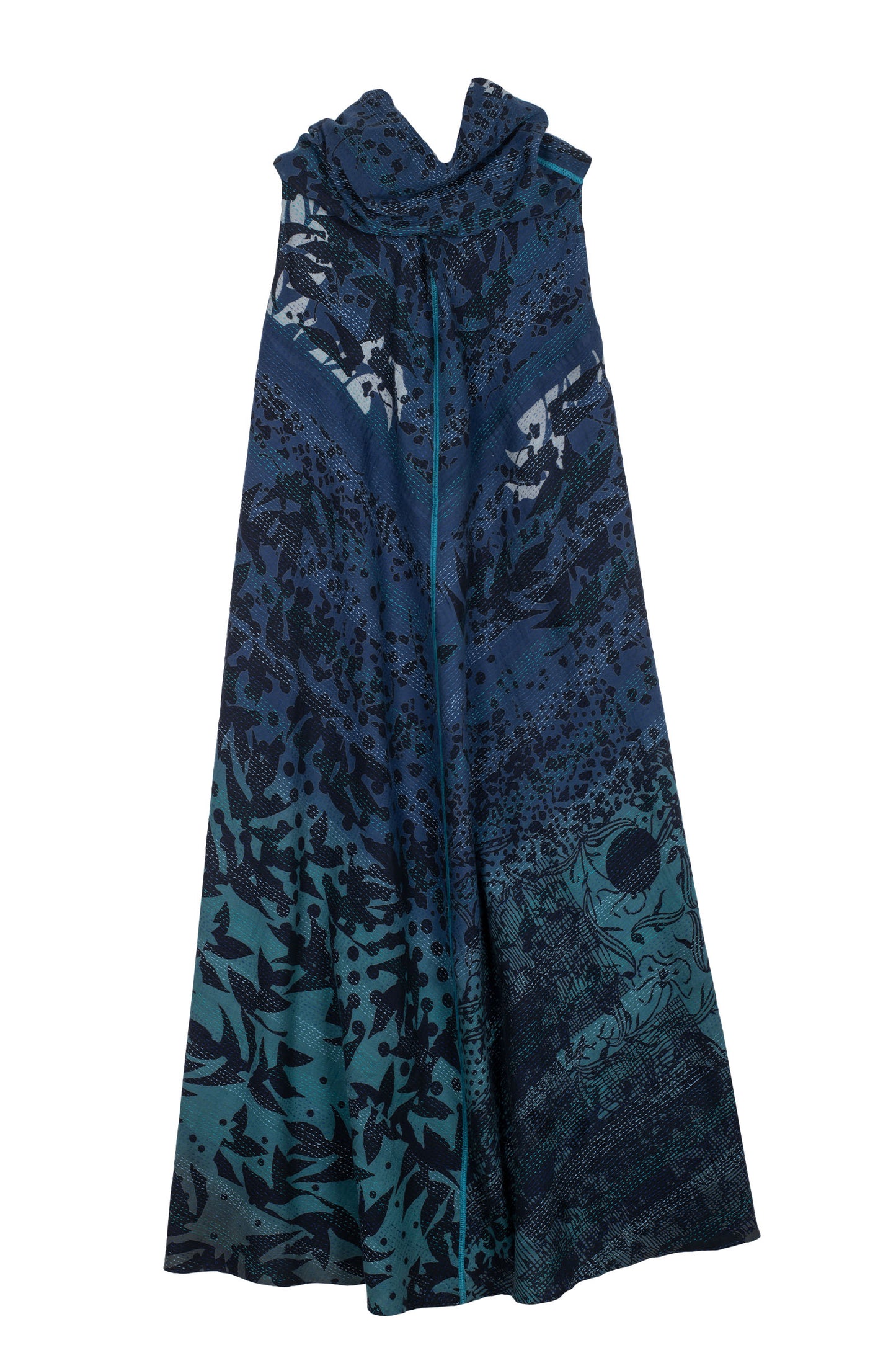 COWL NECK MAXI DRESS