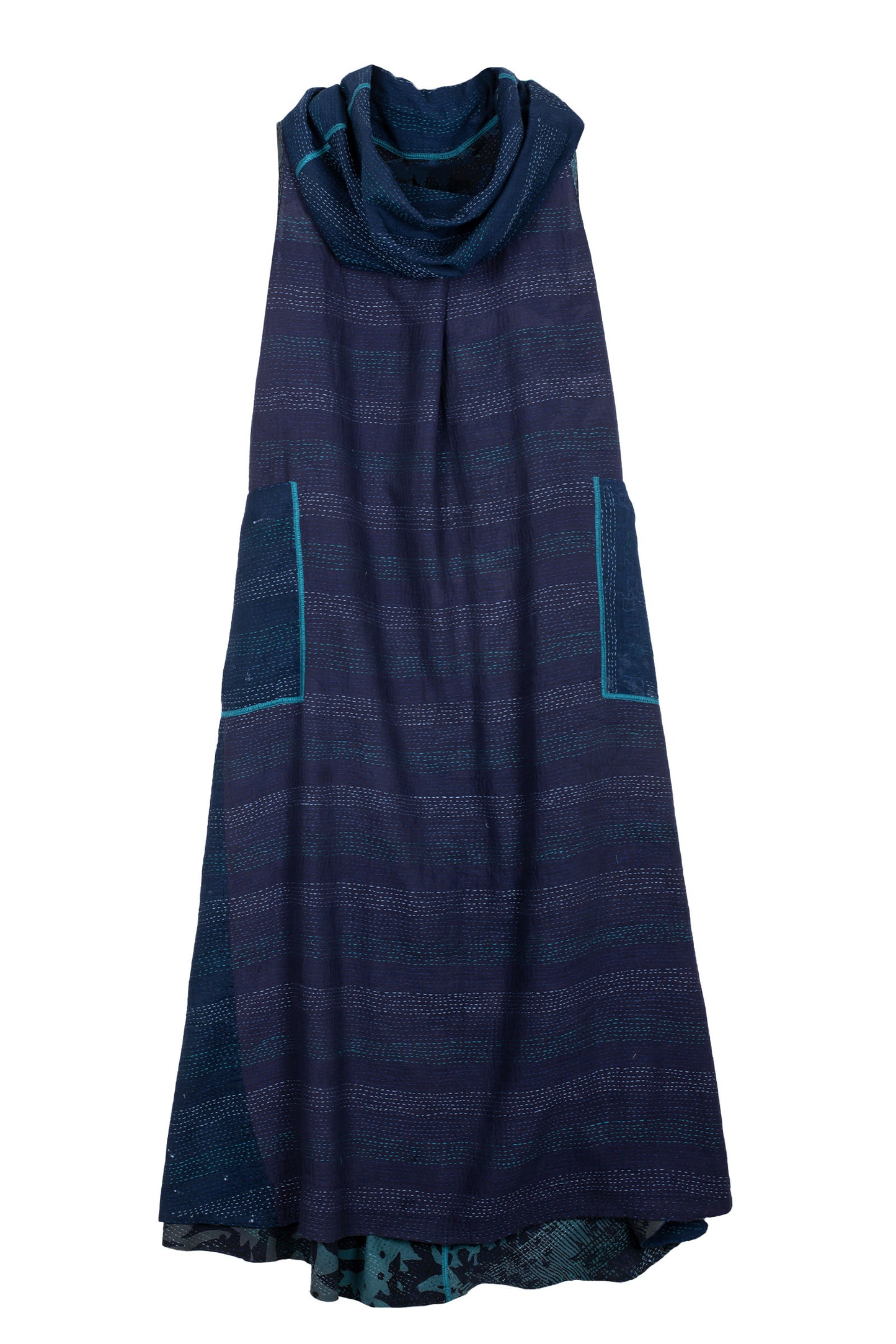 COWL NECK MAXI DRESS