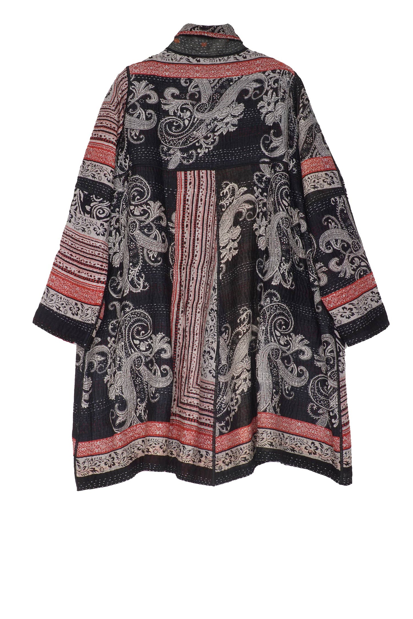 PAISLEY & PATCH KANTHA A-LINE DUSTER